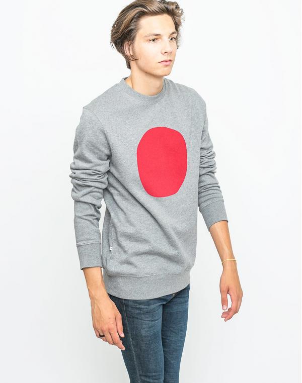Mikina Loreak Puntazo Heather Grey