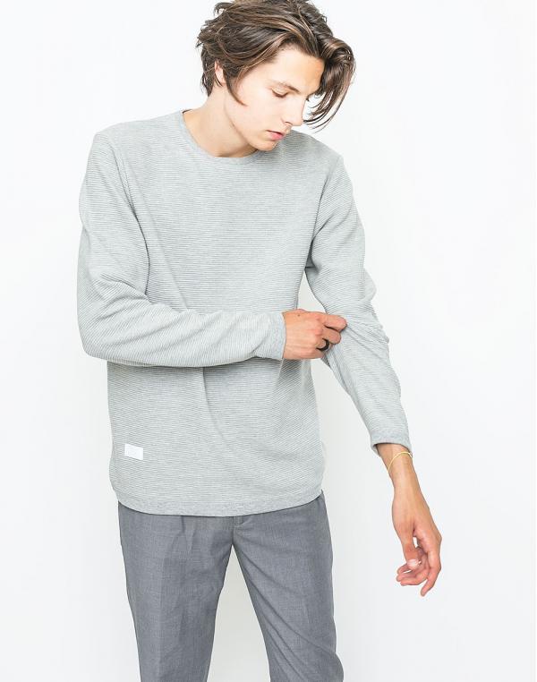 Mikina Ontour Ripple Grey Melange