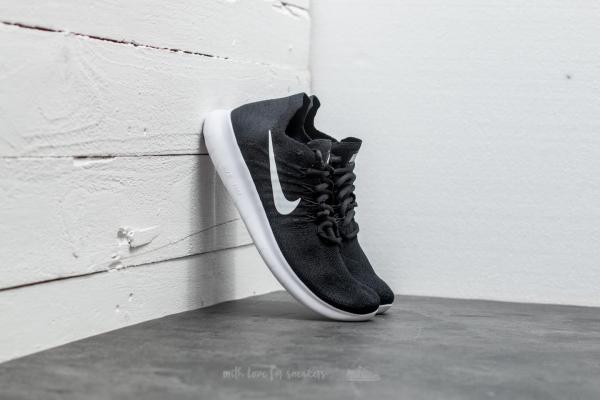 Nike Wmns Free RN Flyknit 2017 Black/ White-Black