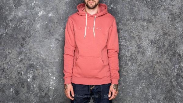 Soulland Guy Hooded Sweat Dusty Coral