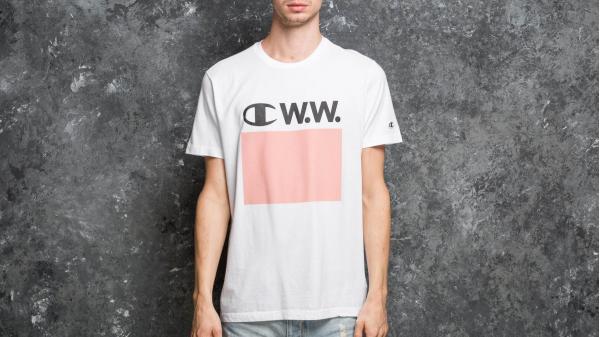 Champion x WOOD WOOD Crewneck T-Shirt White