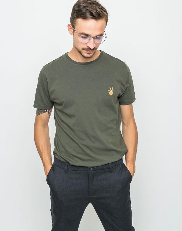 Triko RVLT Tee Print Army