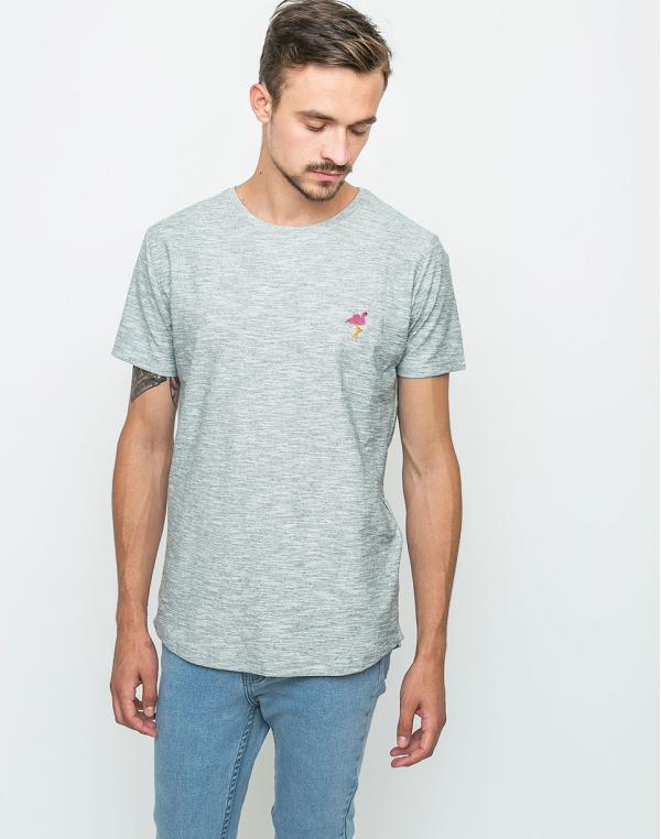 Triko RVLT Tee Print Petrol
