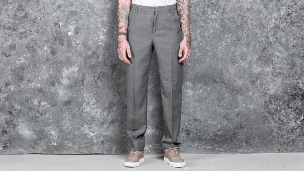WOOD WOOD Surrey Trousers Grey Melange