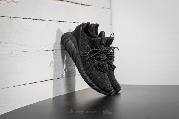 adidas Tubular Doom Sock Primeknit J Core Black/ Core Black/ Trace Olive