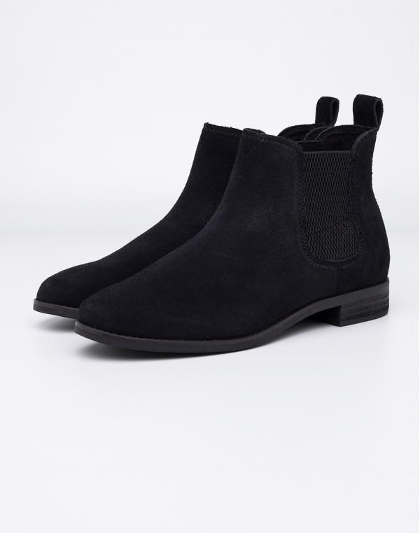 Toms Ella Black Suede 38