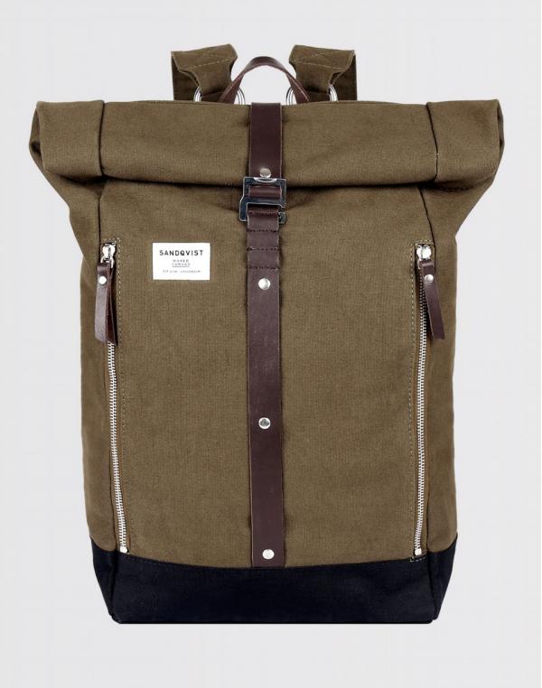 Batoh SANDQVIST Rolf Waxed Olive