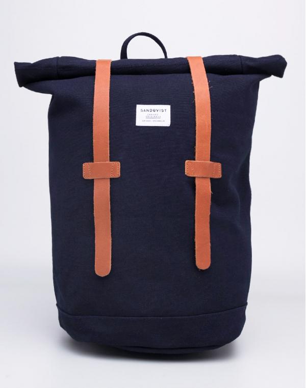 Sandqvist Stig Rolltop Blue