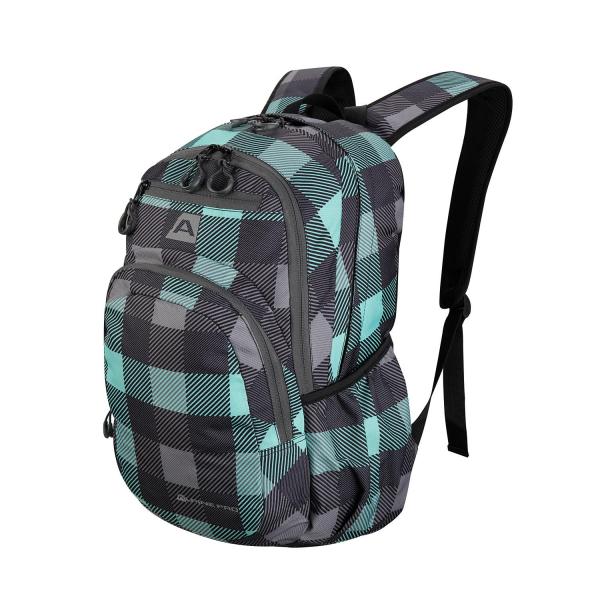 ALPINE PRO ADJOA ZELENÁ / TYRKYSOVĚ ZELENÁ Unisex Batoh 25L