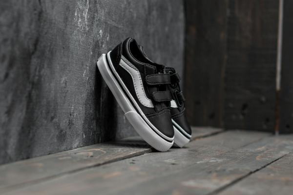 Vans Old Skool V (Classic Tumble) Black/ True White