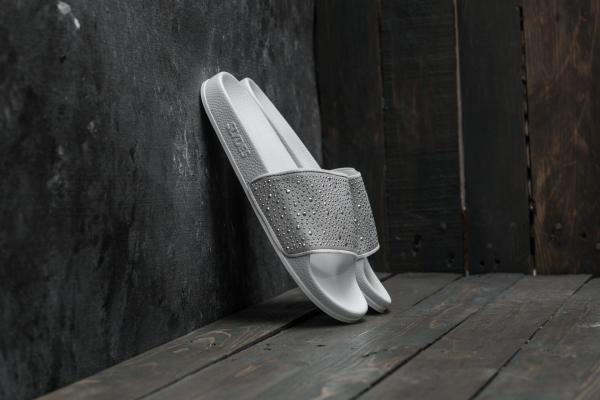 Slydes Amber Diamante White