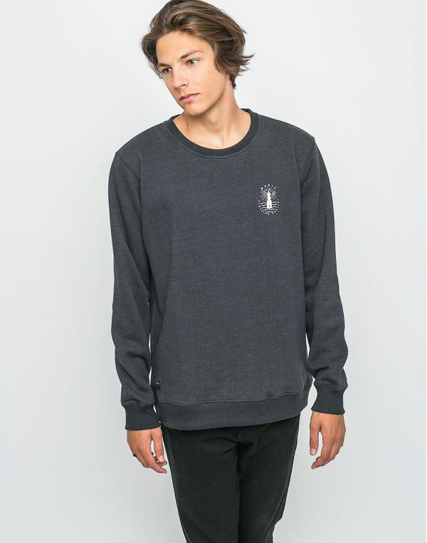 Mikina Makia Beam Dark Grey