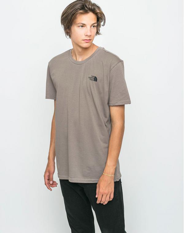 Logo tee The North Face Simple Dome Falcon Brown