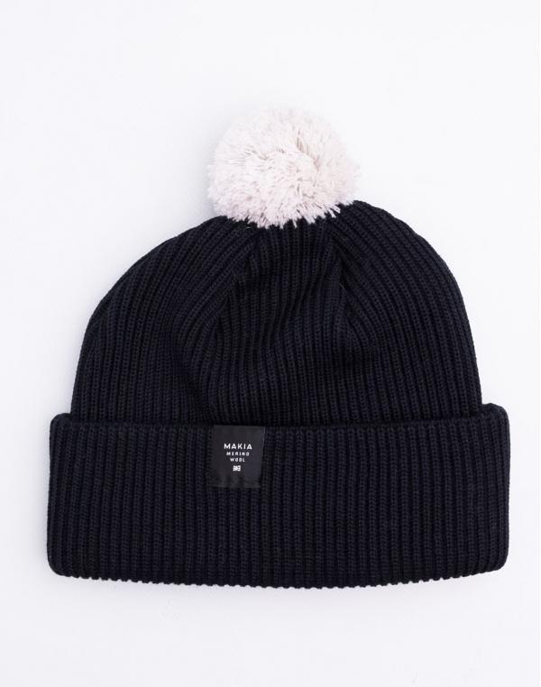 Makia Merino Tellus Navy - Light Grey