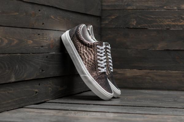 Vans Old Skool (Metallic Snake) Rose Gold/ True White