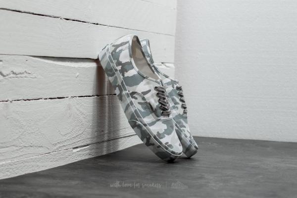 Vans Authentic (Mono Print) Snow Camo