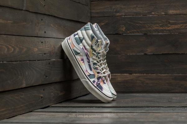 Vans Sk8-Hi Slim (Vintage Floral) Marshmallow