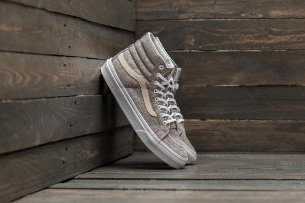 Vans Sk8-Hi Slim (J&S) Frost Gray/ True White