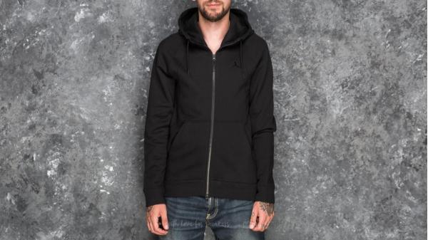 Jordan Sportswear Wings Full Zip Hoodie Black/ Black