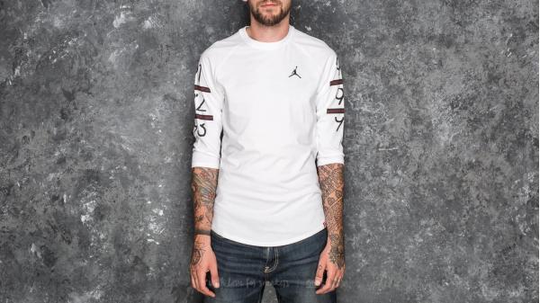 Jordan 6 Times 3/4 Raglan Tee White/ Black
