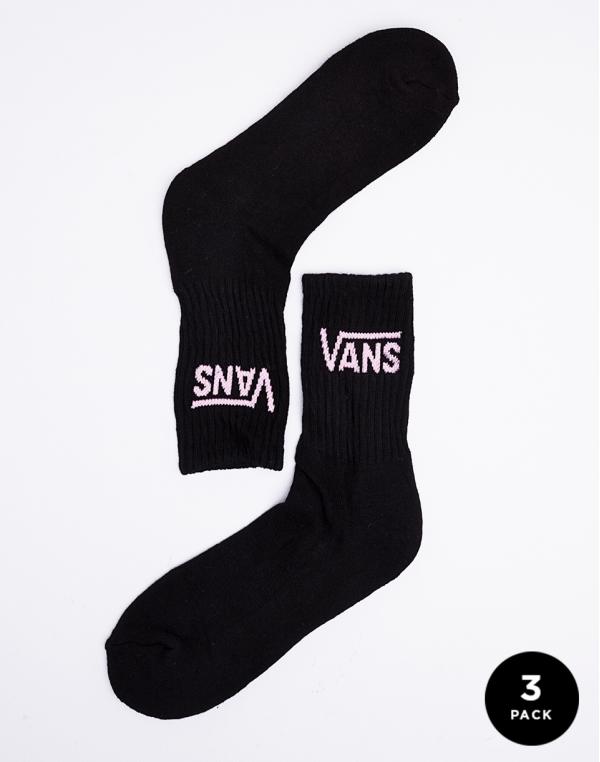 Ponožky Vans Basic Crew Black/Blossom