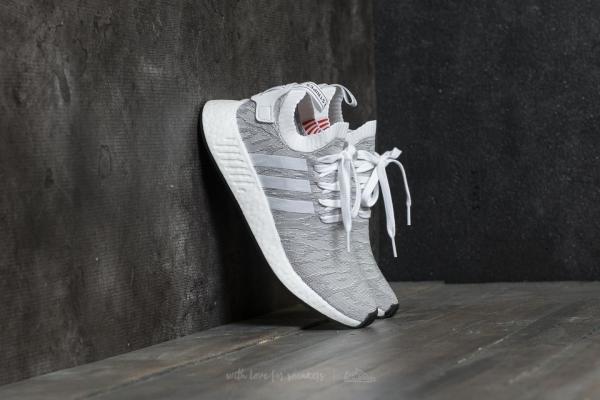adidas NMD_R2 Primeknit Footwear White/ Core Black