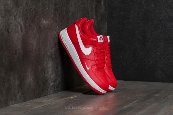 Nike Air Force 1 University Red/ White-White