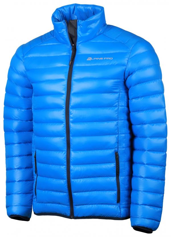 ALPINE PRO TATAR MODRÁ / TYRKYSOVĚ MODRÁ Pánská Bunda M