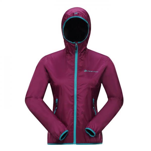 ALPINE PRO TIVA RŮŽOVÁ / FIALOVÁ Dámská Bunda M