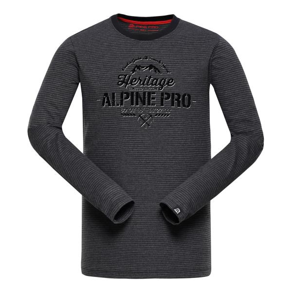 ALPINE PRO PERKOS 2 NEUTRÁLNÍ / ZEMITÁ Pánské Triko L
