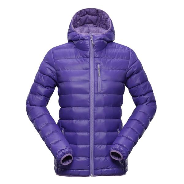 ALPINE PRO BEATRIX RŮŽOVÁ / FIALOVÁ Dámská Bunda XS