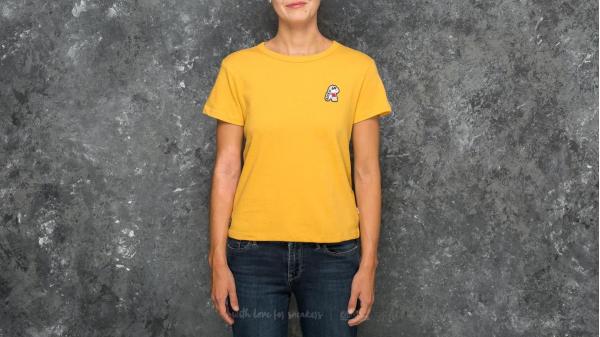 Vans x Peanuts Wm Joe Cool Baby Tee Mineral Yellow
