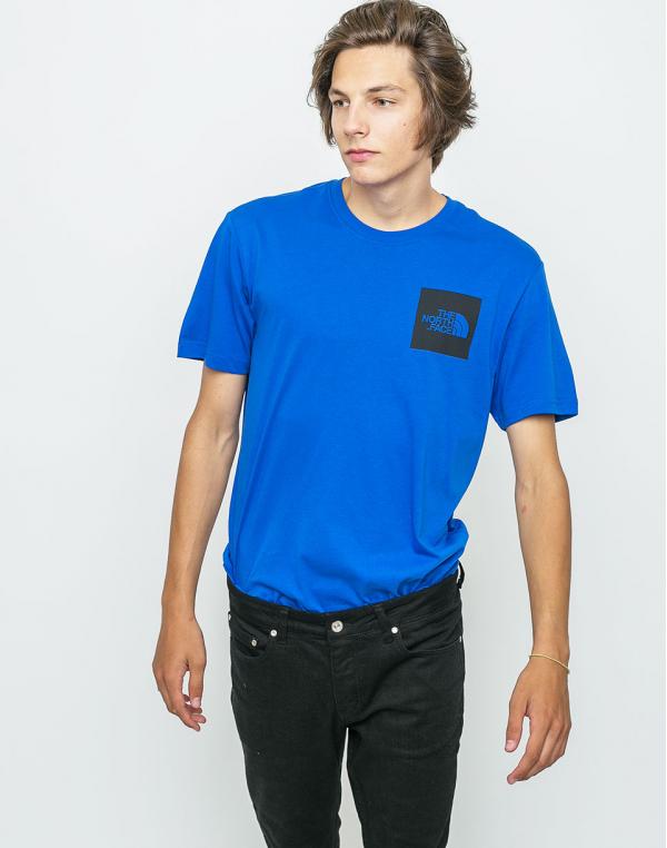 Logo tee The North Face Fine Bright Cobalt Blue