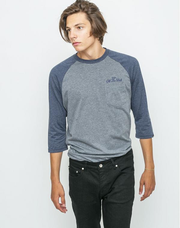 Triko Vans Original Lock Up Heather Grey
