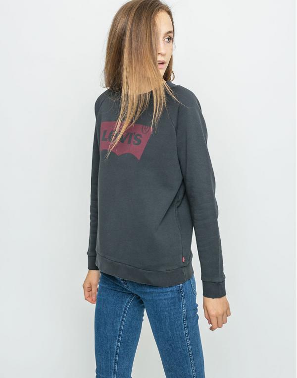 Mikina Levi´s® Relaxed Graphic Crew Caviar