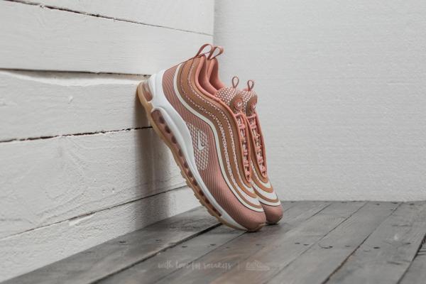 Nike Wmns Air Max 97 UL '17 Metallic Rose Gold/ Gum Light Brown