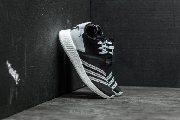 adidas x White Mountaineering NMD R2 Primeknit Core Black/ Ftw White