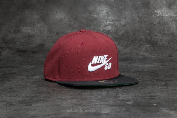 Nike SB Icon Pro Cap Dark Team Red/ Black/ Pine Green/ White