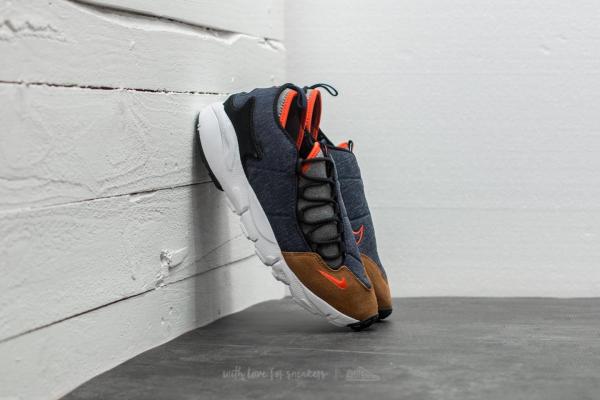Nike Air Footscape Natural Motion Obsidian/ Team Orange