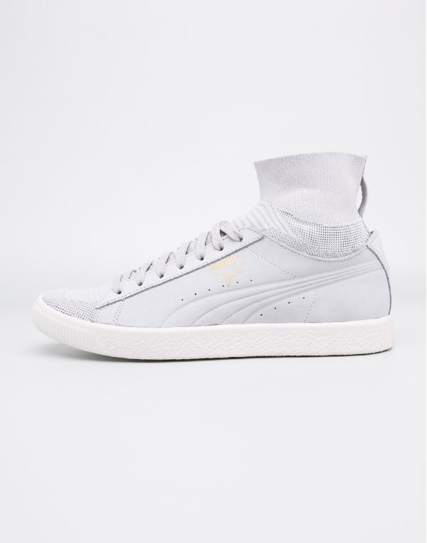 Puma Clyde Sock Select Gray Violet / Whisper white 41