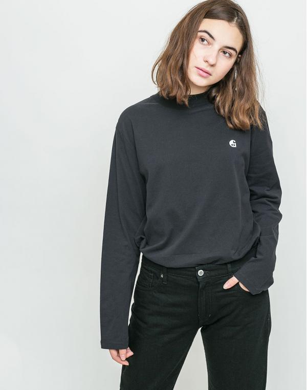 Jednobarevná Carhartt WIP Kalsh Black/White