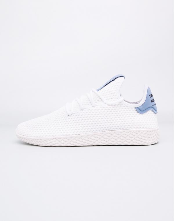 Sneakers - tenisky Adidas Originals Pharrell Williams Tennis Hu Footwear White/Footwear White/Tactile Blue