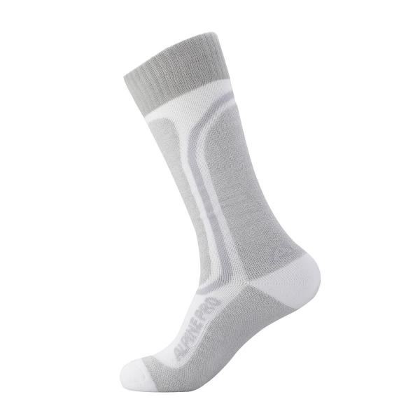 ALPINE PRO DIMITRI NEUTRÁLNÍ / ZEMITÁ Unisex Ponožky S