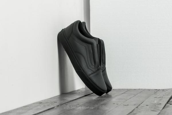 Vans Old Skool Laceles (Leather) Black