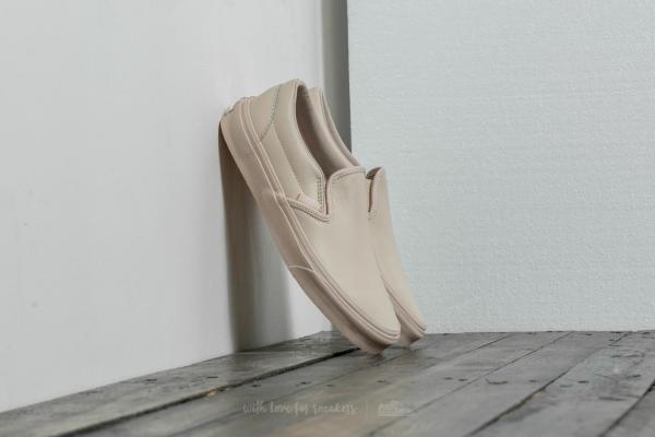 Vans Classic Slip-On D (Leather) Whisper Pink/ Mono