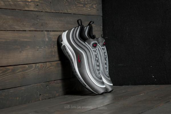 Nike Air Max 97 Ultra '17 Metallic Silver/ Varsity Red