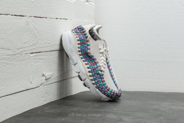 Nike Wmns Air Footscape Woven Sail/ White-Red Stardust