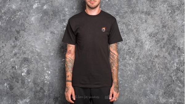 The Hundreds Crest Adam Tee Black