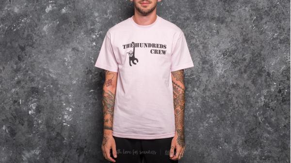 The Hundreds Crew Tee Pink