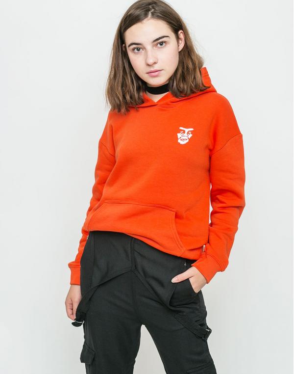 Mikina Obey Creeper Static Poppy